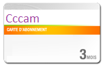 Code Cccam 3 mois